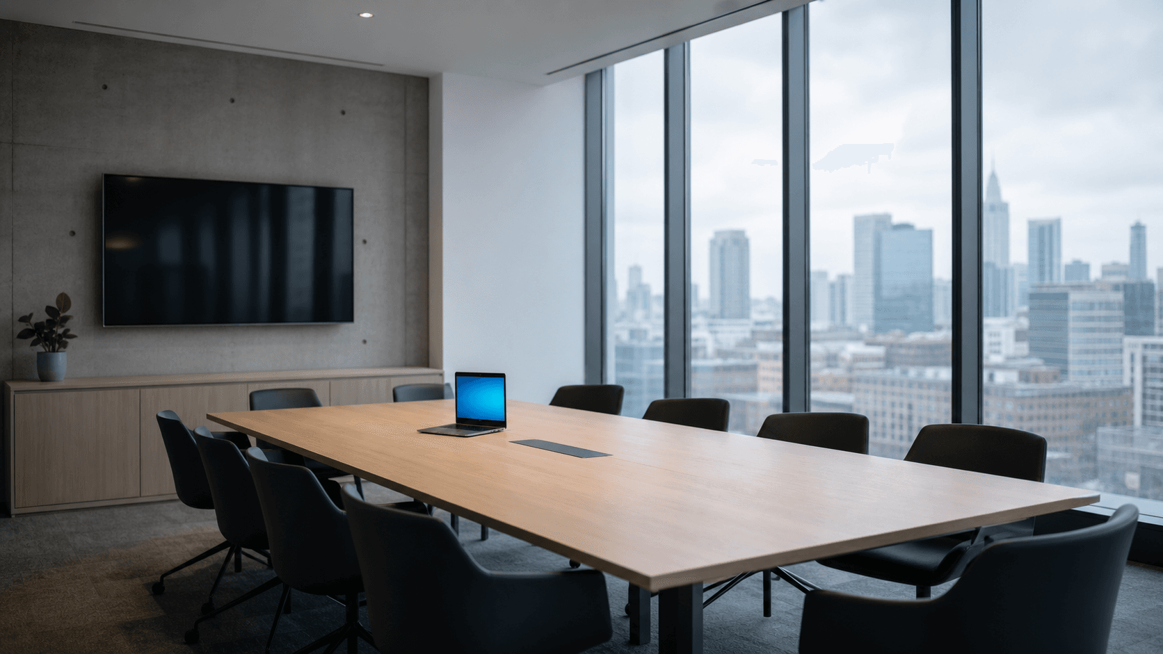 Global collaboration office meeting
